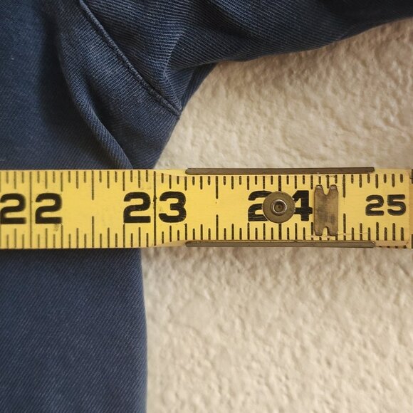 Tommy Bahama Shirt Mens Large Blue Silk Billfish Cowboy Embroidered Fishing - Picture 11 of 11